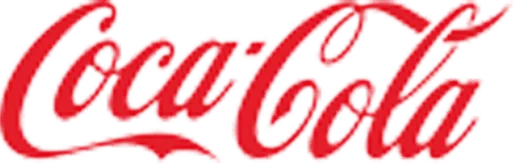 the coca cola logo.