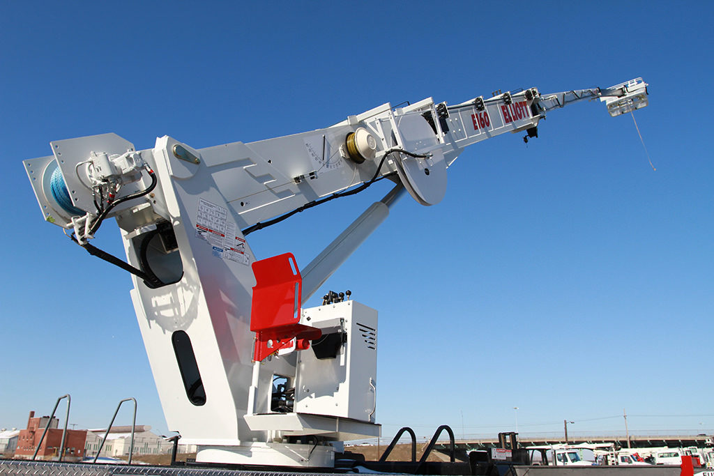 elliott's tallest aerial lift reaches 215 ft