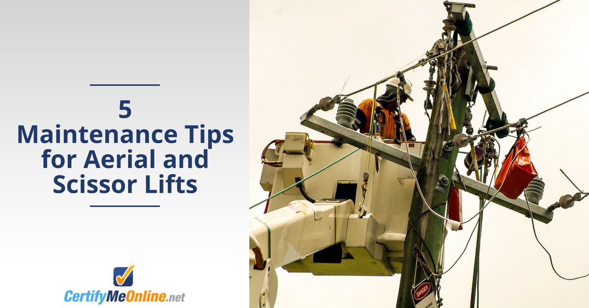 aerial lift maintenance tips