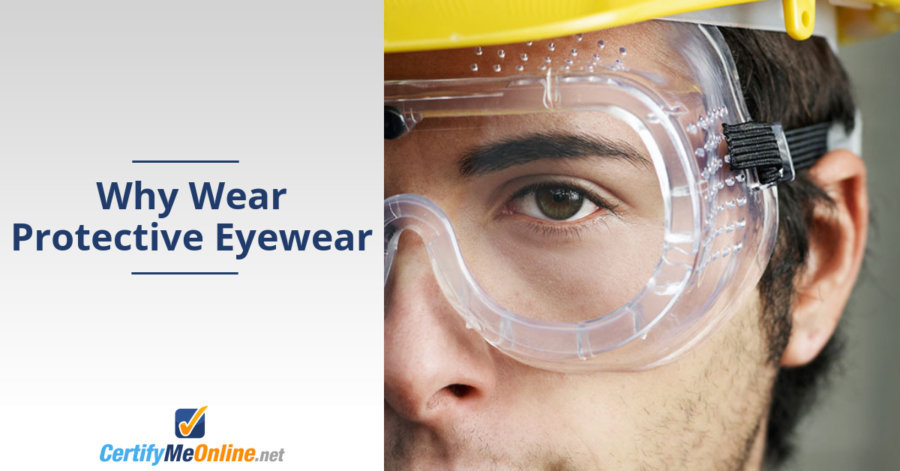 Construction store safety goggles