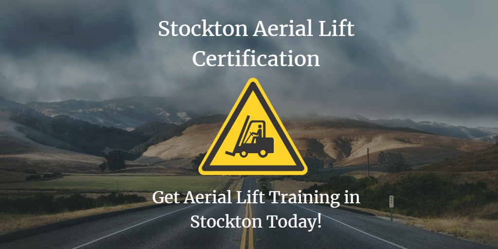 stockton aerial lift training