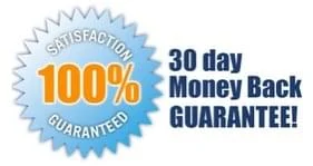 30 day money back guarantee.