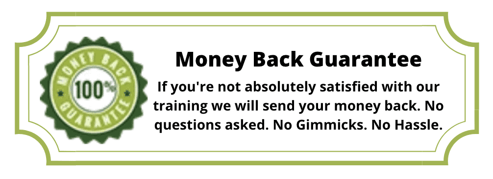 money back guarantee