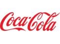 A Coca Cola logo on a white background.