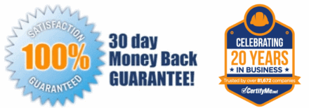 Get a 30 day money back guarantee when you purchase our AWP Train the Trainer program.